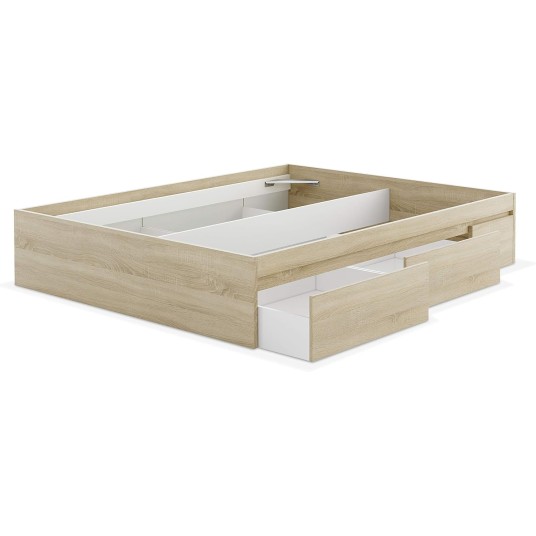 Cama Kendra 150x190 cm con 4 cajones...