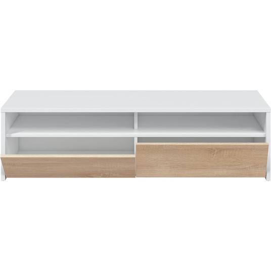 Mueble TV estilo nórdico blanco artik...