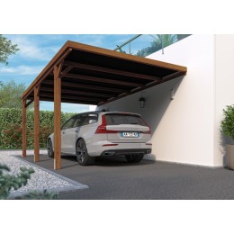 Cochera de madera adosable Victor 320x512 cm