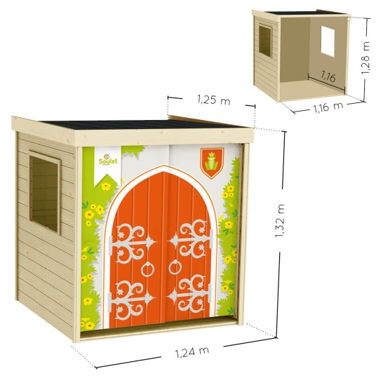 Casita Infantil de Madera Princes –...