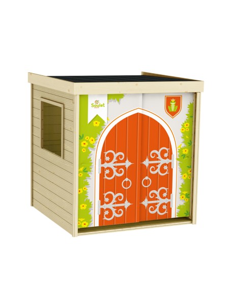 Casita Infantil de Madera Princes – Estilo Moderno y Compacto
