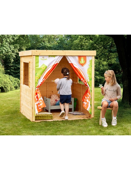 Casita Infantil de Madera Princes – Estilo Moderno y Compacto