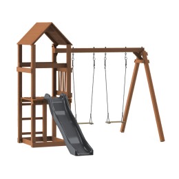 Parque Infantil Nouméa con columpios, tobogán y torre de observación