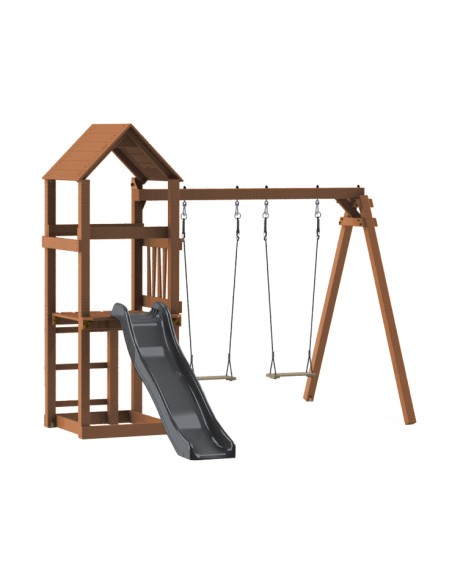Parque Infantil Nouméa con columpios, tobogán y torre de observación
