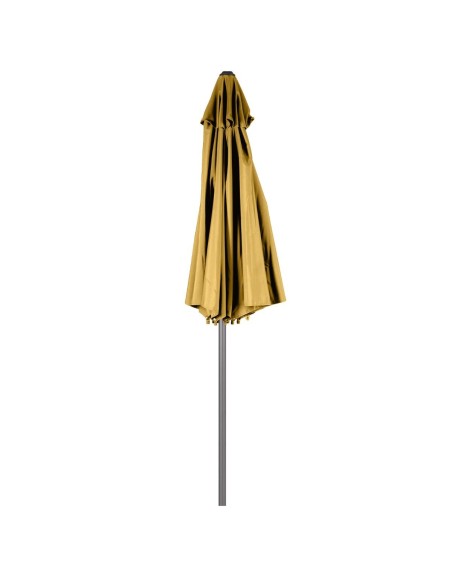 Sombrilla Loompa 3 m inclinable de aluminio color amarillo