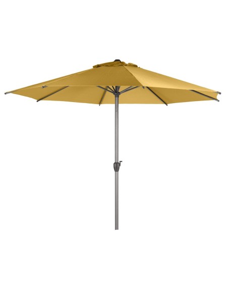 Sombrilla Loompa 3 m inclinable de aluminio color amarillo