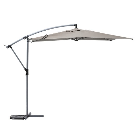 Parasol Excéntrico Manoa Pizarra 3 m