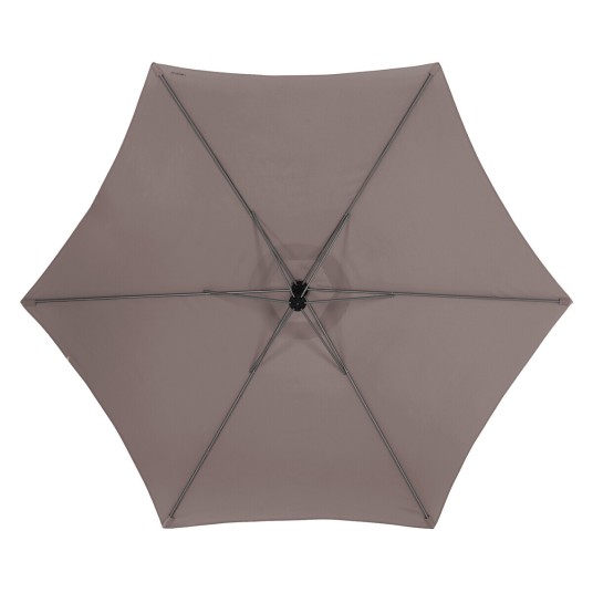 Parasol Excéntrico Manoa Pizarra 3 m
