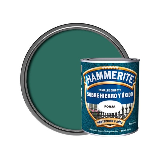 Esmalte Hammerite forja verde antioxidante 750 ml