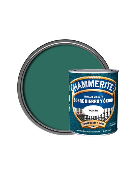 Esmalte Hammerite forja verde antioxidante 750 ml