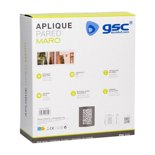 APLIQUE EXTERIOR MARO