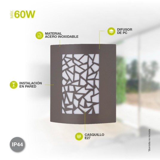 APLIQUE EXTERIOR MARO