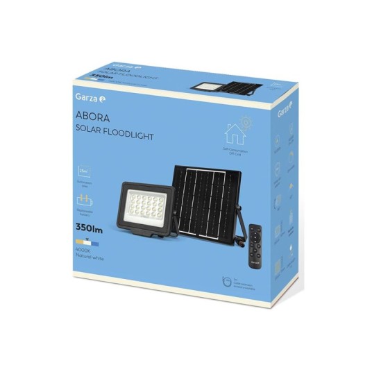 Proyector Solar LED con Sensor de...