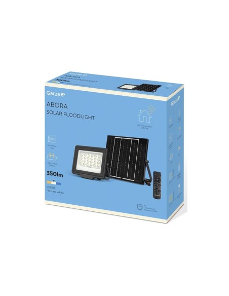 Proyector Solar LED con Sensor de Movimiento Abora