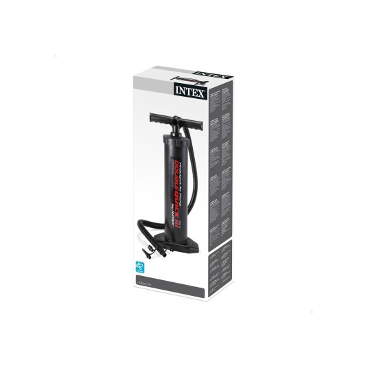 Inflador manual doble acción INTEX 48 cm