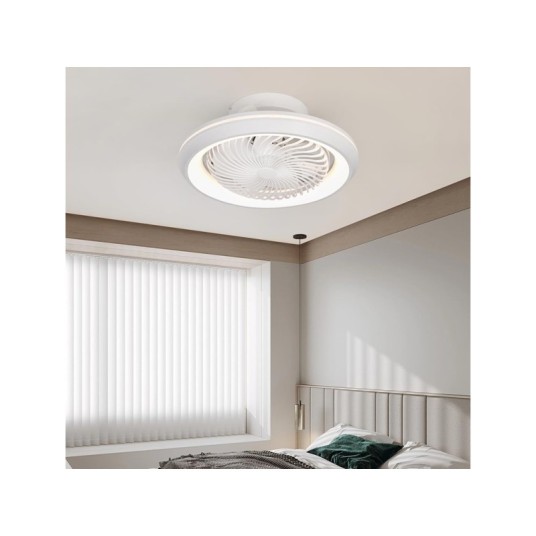 Ventilador de techo con luz LED...