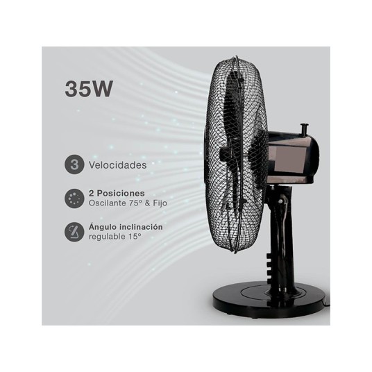 Ventilador de sobremesa Macomia 45W...