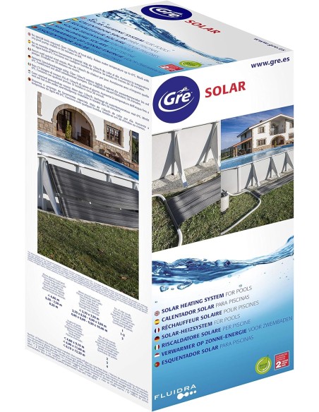 Calentador Solar para Piscinas Elevadas