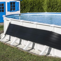 Calentador solar para piscina elevada con superficie de 3,6 m²