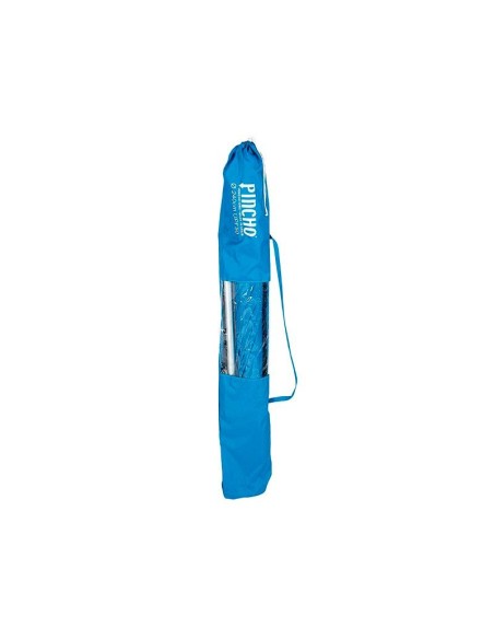 Sombrilla de Playa Reclinable 2,4 m Azul
