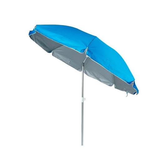 Sombrilla de Playa Reclinable 2,4 m Azul