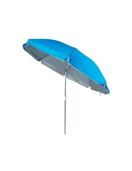 Sombrilla de Playa Reclinable 2,4 m Azul