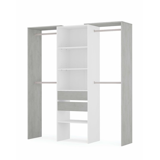 Armario vestidor Tidy abierto con...