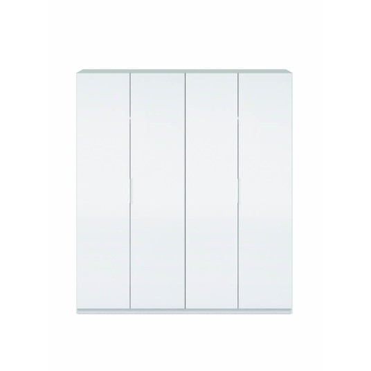 ARMARIO 4 PUERTAS BLANCO BRILLO