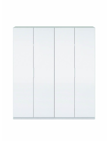 ARMARIO 4 PUERTAS BLANCO BRILLO