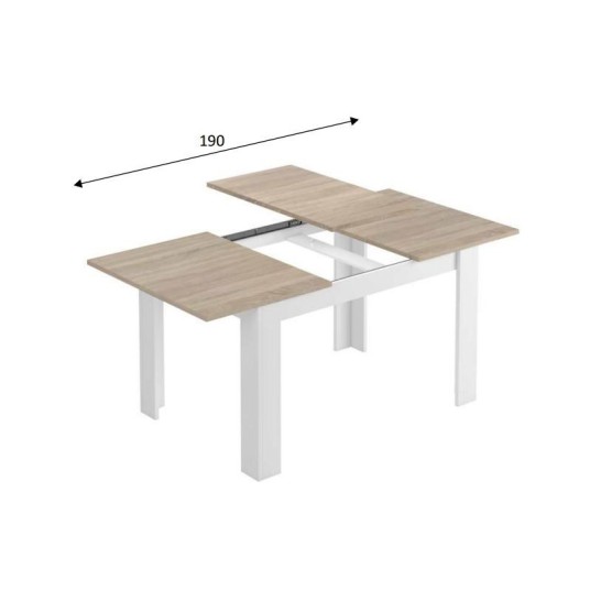 MESA DE COMEDOR PRACTICO EXTENSIBLE