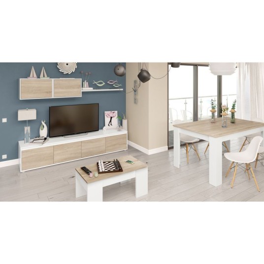 MESA DE COMEDOR PRACTICO EXTENSIBLE