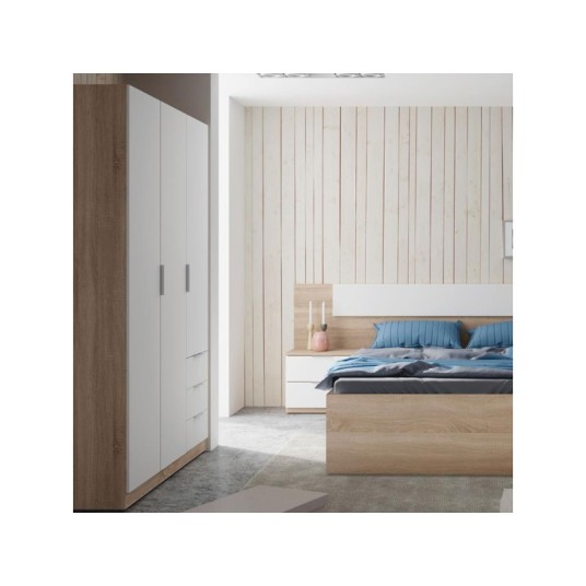 Armario ropero Low Cost 121x180x52 cm...