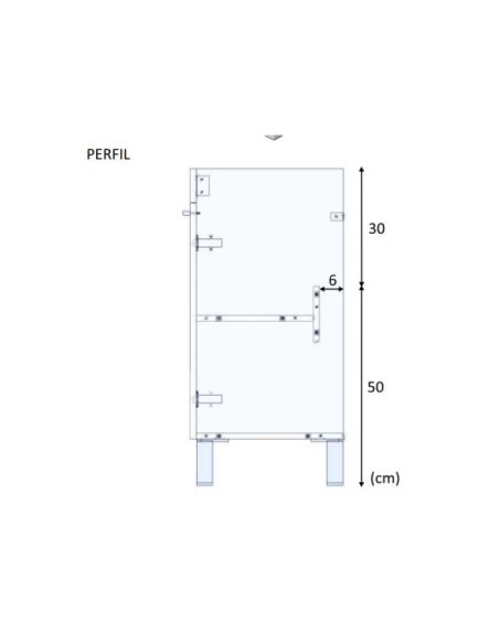 Mueble de lavabo Koncept 50 cm blanco brillo con espejo y lavabo