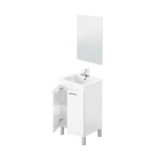 Mueble de lavabo Koncept 50 cm blanco...
