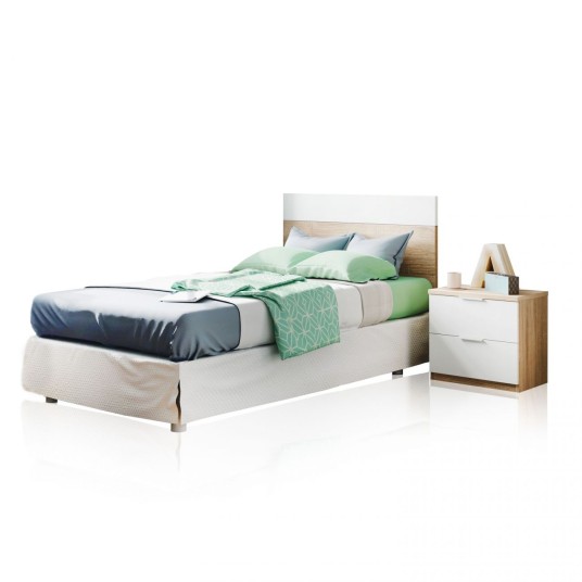 Conjunto dormitorio juvenil cabecero...
