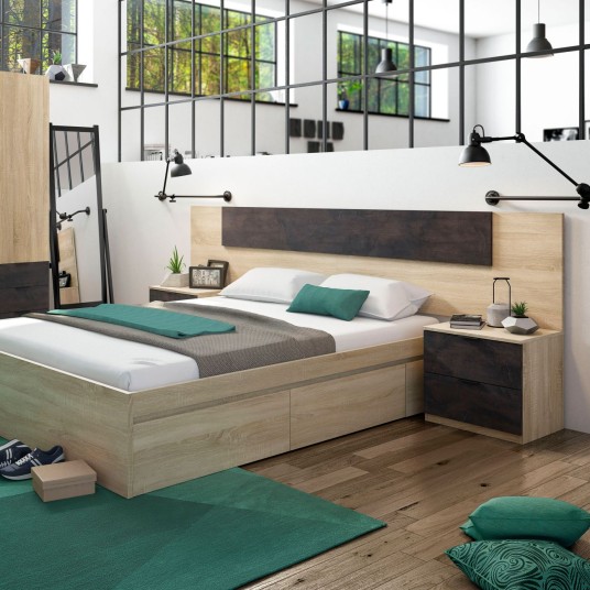 Conjunto Dormitorio Noon – Cabecero...