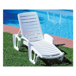 Tumbona Reclinable Lettino/Smeraldo de Resina