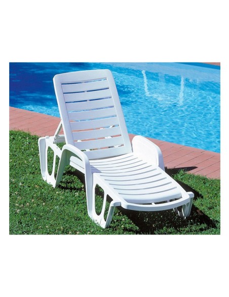 Tumbona Reclinable Lettino/Smeraldo de Resina