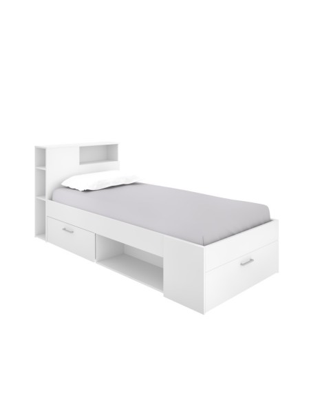 Cama Compacta Lanka Blanca 90x190 cm