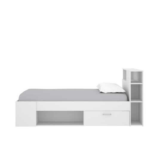Cama Compacta Lanka Blanca 90x190 cm