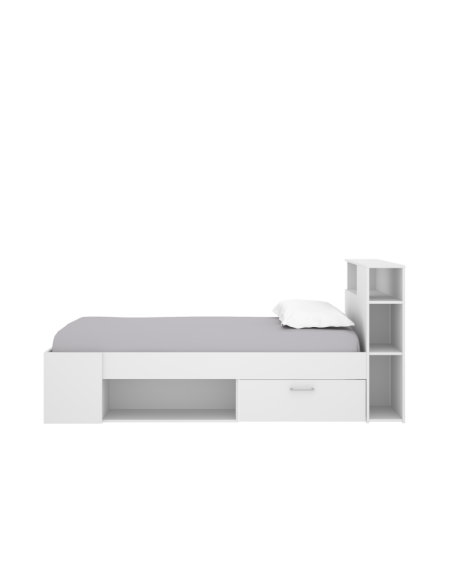 Cama Compacta Lanka Blanca 90x190 cm