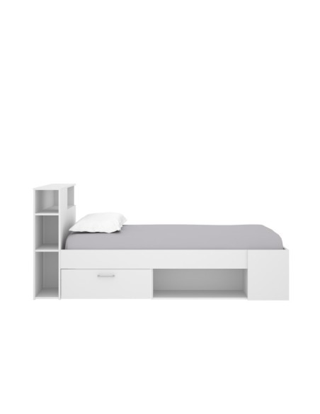 Cama Compacta Lanka Blanca 90x190 cm