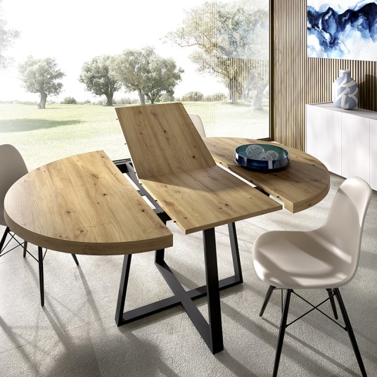 Mesa extensible de comedor Duna...