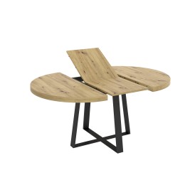 Mesa extensible Duna acabado Nordic cerrada 110 cm