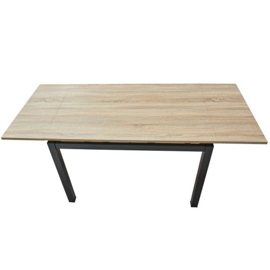 Mesa de Comedor Extensible Cameron Roble