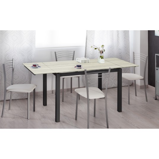 Mesa de Comedor Extensible Cameron Roble