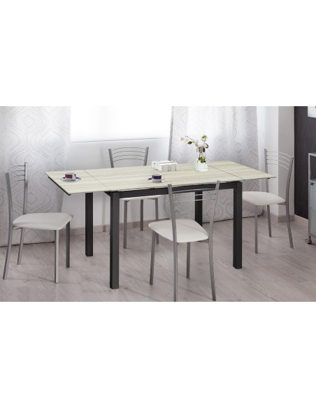Mesa de Comedor Extensible Cameron Roble