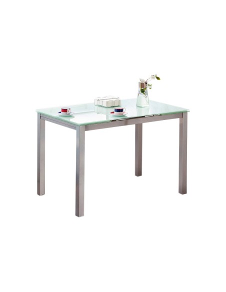 Mesa de Comedor de cristal Extensible Cameron
