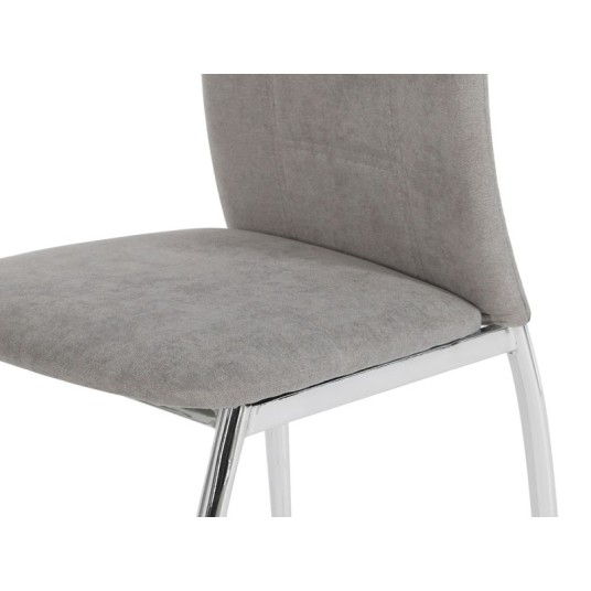 Silla de comedor Chiara tapizada en...