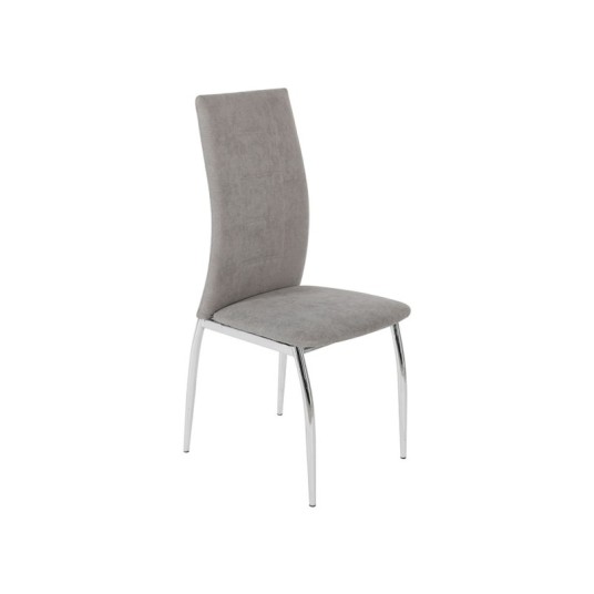 Silla de comedor Roxana tapizada en...